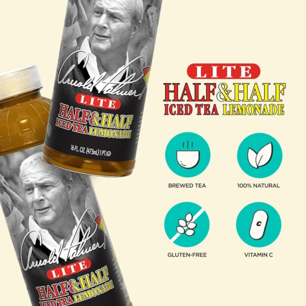AriZona Arnold Palmer Half and Half - 16 Fl Oz (Pack of 12) - Image 2