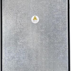 Frigidaire Upright Freezer, 6.5 cu. ft., Deep Freeze, Vinyl Coated Metal with Wire Shelving, Compact for Kitchen, RV, Dorm, Cabin, and Trailer, Platinum Design Series, Silver - 21D x 23W x 56H