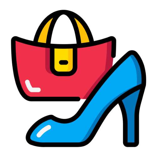 Fashion category at SpliceMart featuring men's clothing, women's dresses, shoes, handbags, jewelry, watches, and fashion accessories